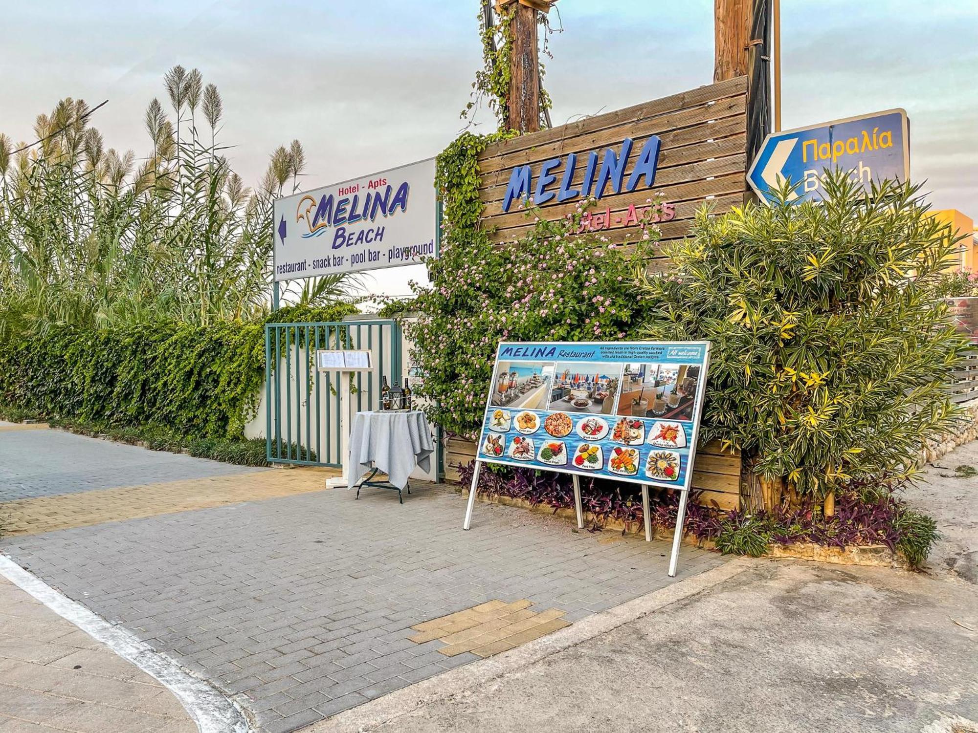 Melina Beach Platanés Екстериор снимка